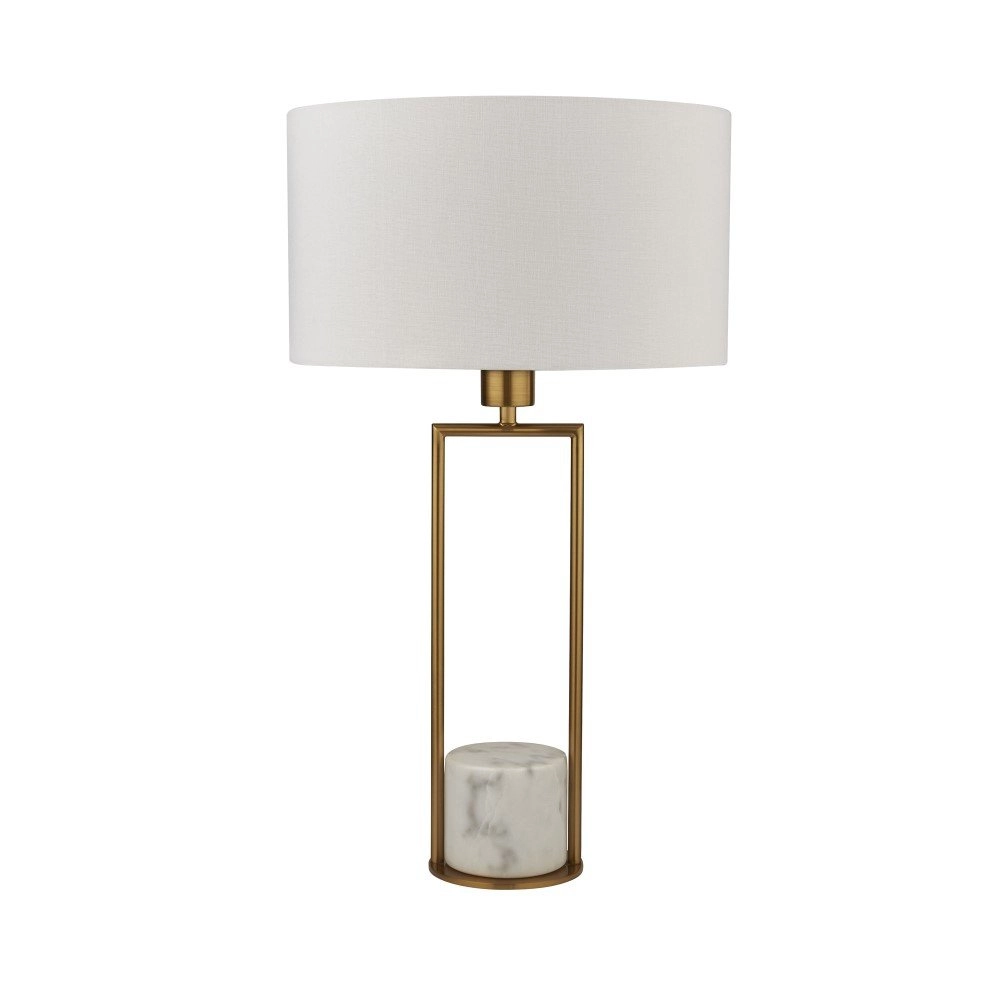 Tischleuchte Table goldener Fuß Searchlight 5053423160931