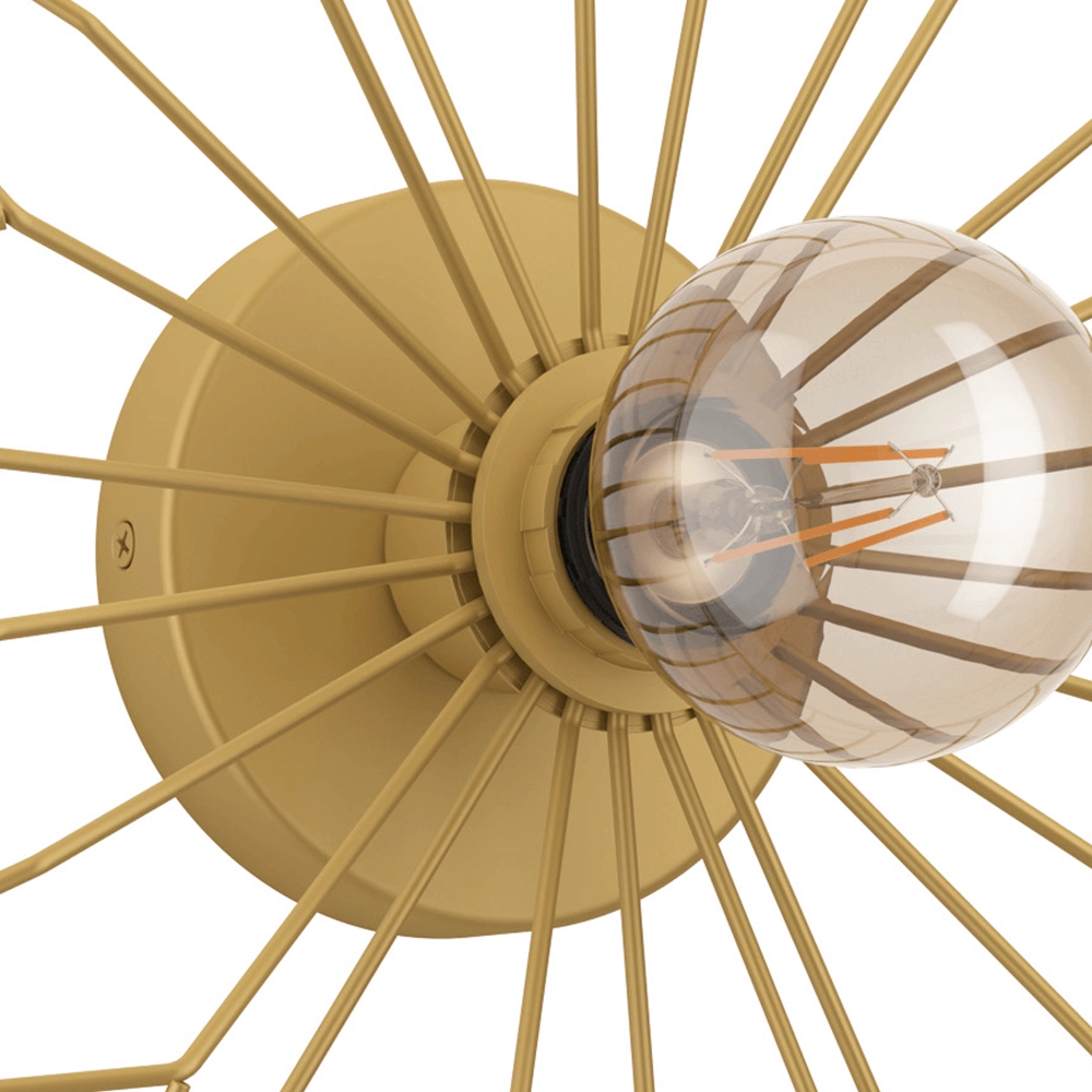 Goldene Deckenlampe Castanuelo Eglo 9002759434434