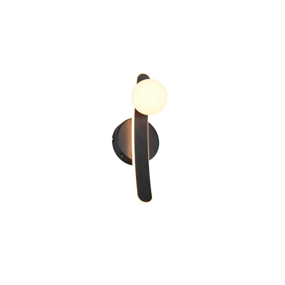 Wandlampe Napoli Schwarz Trio 4017807683431