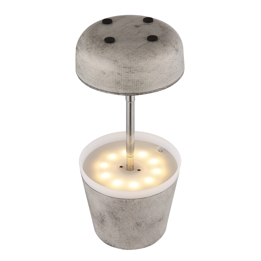 Solartischlampe Felina Sandbraun Globo 9007371516506