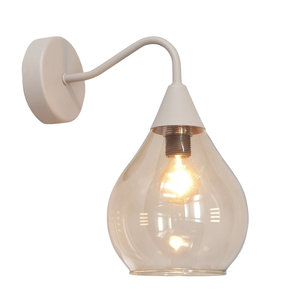 Wandlampe Cambio Sandbraun