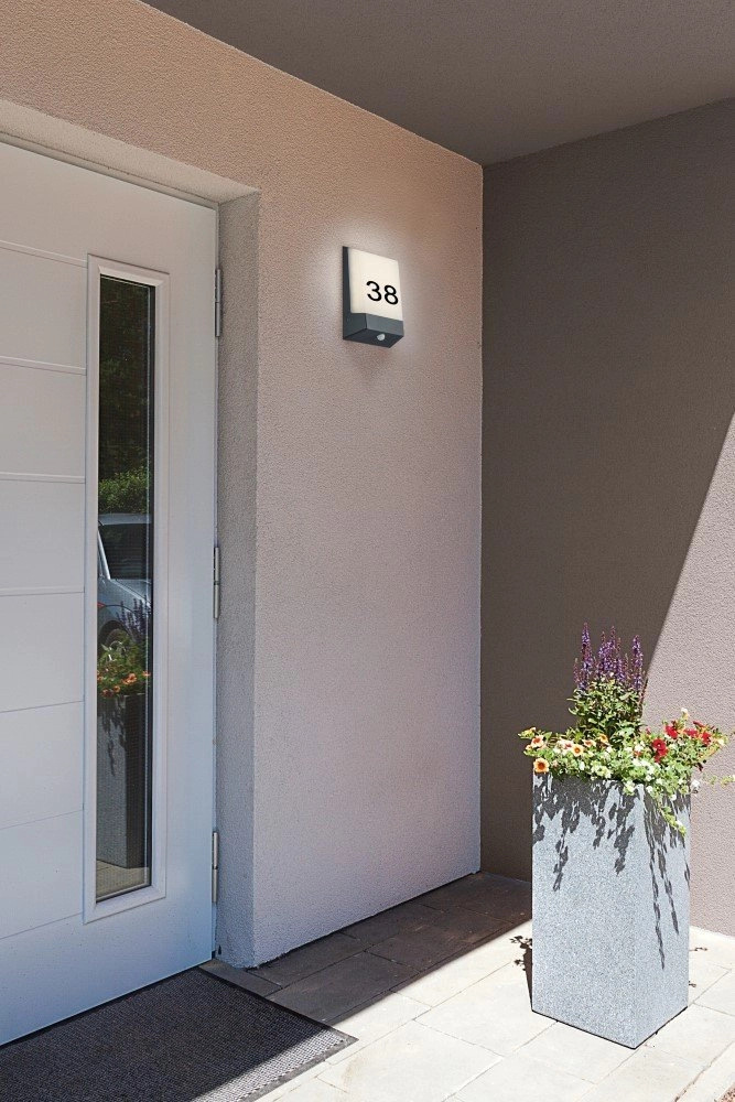 LED-Außenleuchte Kasai Mit Hausnummer Trio 4017807356656