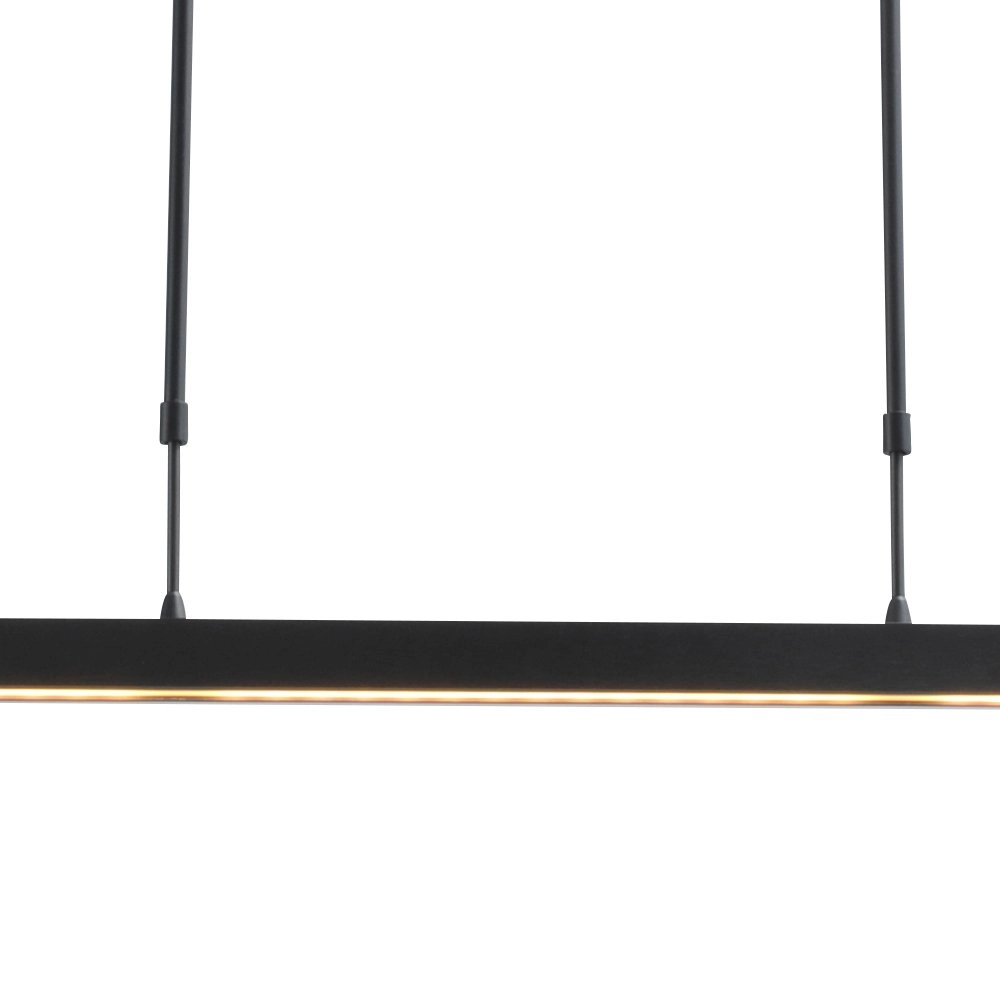 Esstisch Lampe Real 3 160cm schwarz Masterlight 8718121181981
