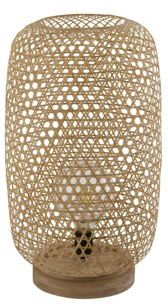 Stehlampe aus Rattan Mirena 55cm hoch Globo 9007371412563