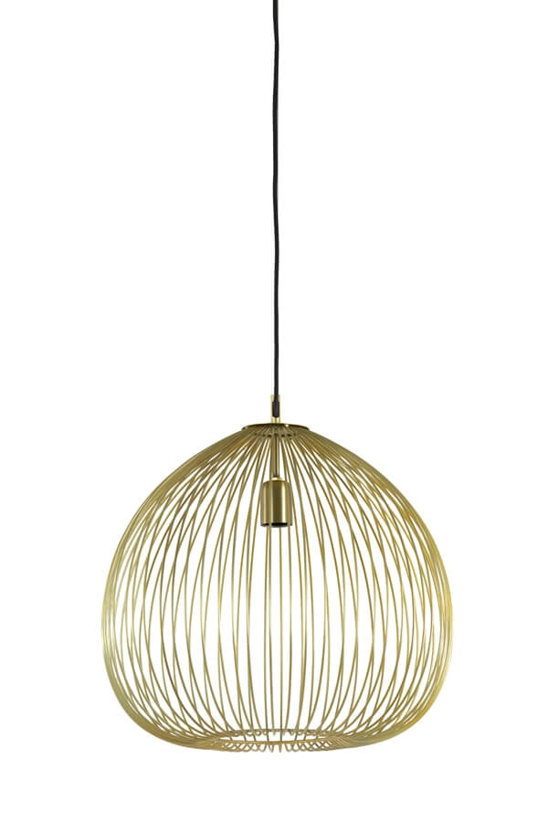 Goldene Pendelleuchte Rilana Ø 45cm Light & Living 8717807649777