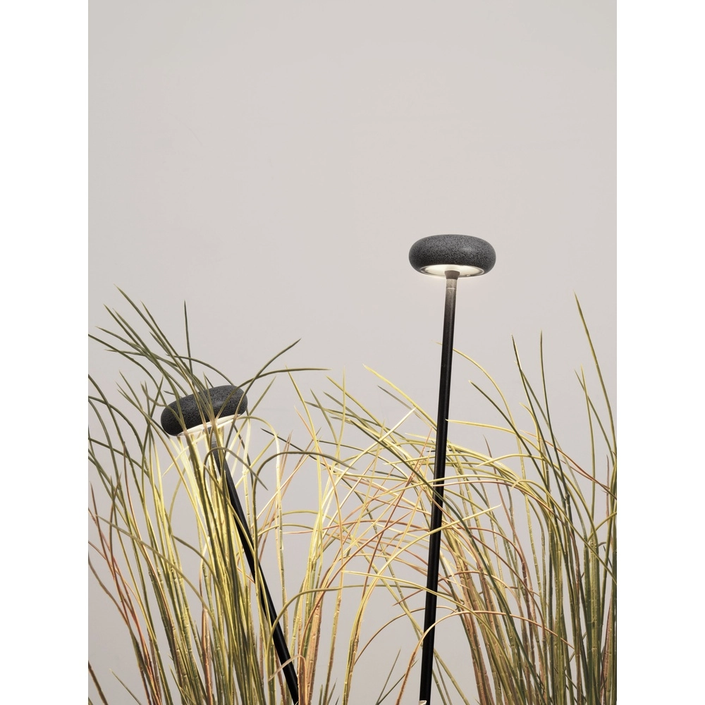 Gartenlampe Cami 80 cm großer Stein