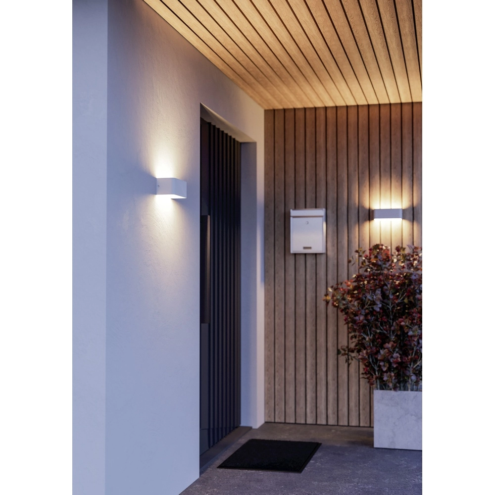 Intelligente Wandlampe Sania-Z Weiß – LED – 20 cm Eglo 9008606361663