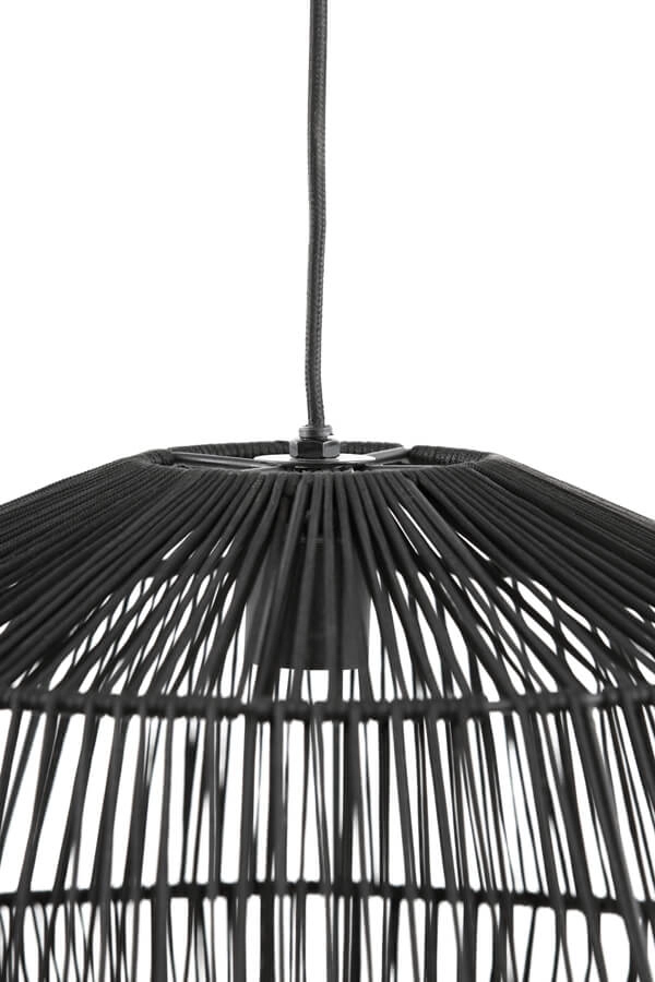 Böhmische Pendelleuchte Deya schwarz Ø 49cm Light & Living 8717807681135