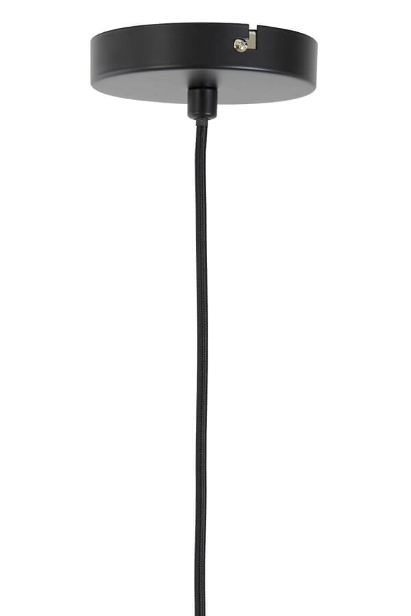 Böhmische Pendelleuchte Plumeria schwarz Ø 50cm Light & Living 8717807651404