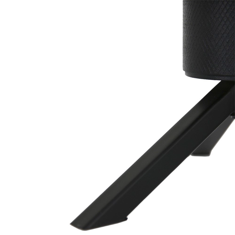 Glastischlampe Reflexion 15 cm schwarz mit Rauchglas Steinhauer 8712746132618