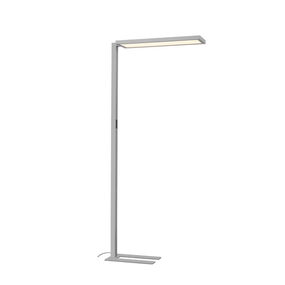 LED-Büro-Stehleuchte Worklight Pro grau - Single