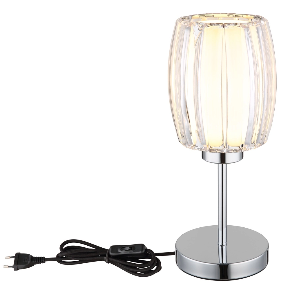 Tischlampe Maribel Chrom Globo 9007371583102