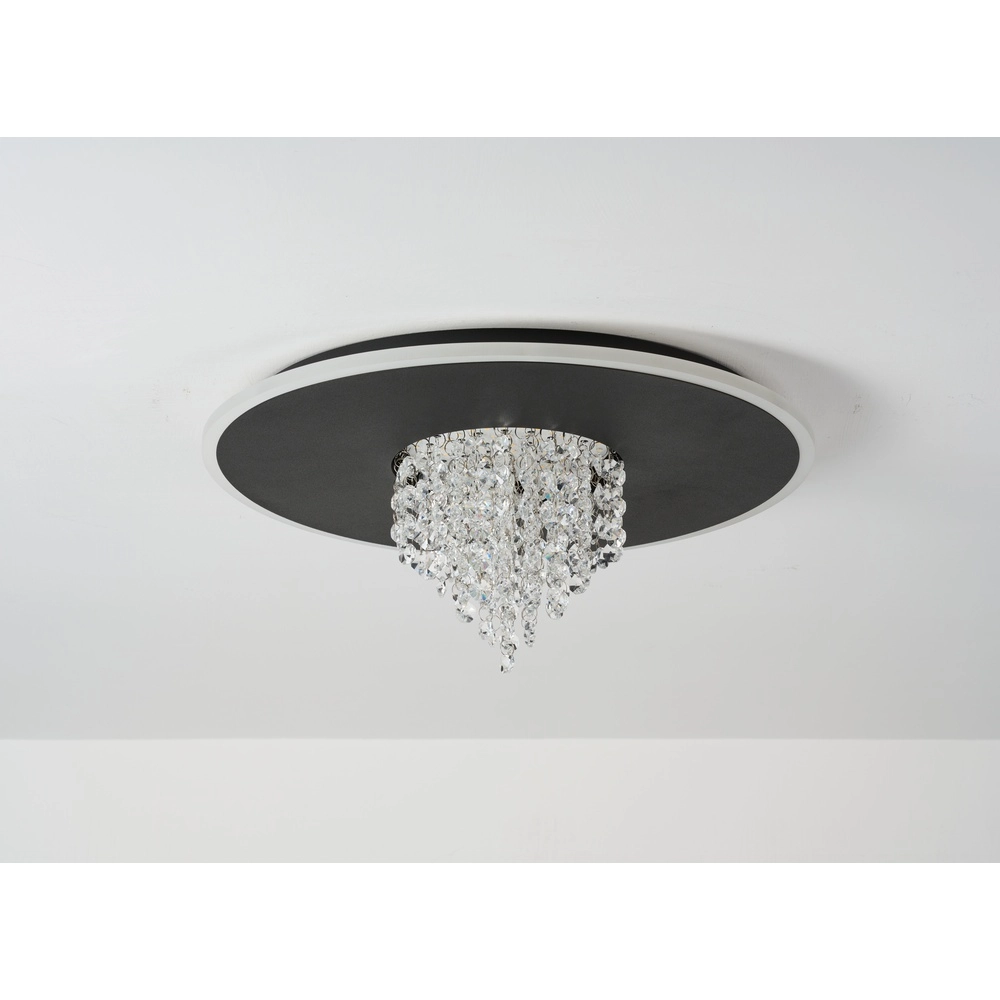 Deckenlampe Deluge schwarz Searchlight 5053423301655