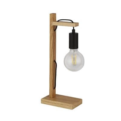 Tischlampe Holz Woody Searchlight 5053423192567