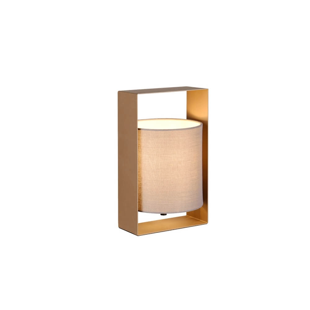 Design-Tischleuchte Pail kaffeebraun Trio 4017807642148