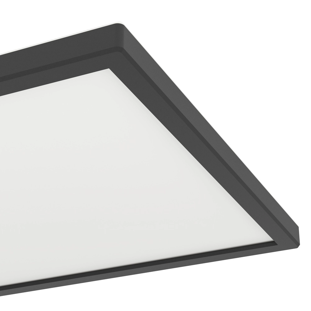 Intelligente Badezimmerlampe Rovito-Z Quadrat – Schwarz – 29x29 cm Eglo 9008606329731